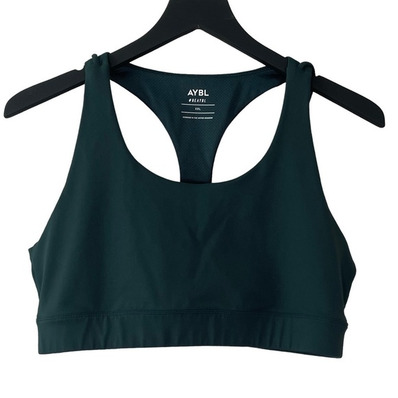 AYBL Core Sports Bra in Forest Green XXL - Picture 3 of 6